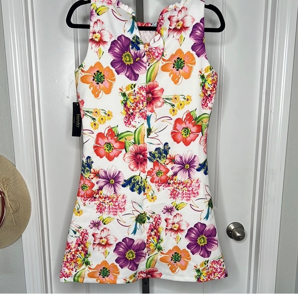 NEW Laundry by Shelli Segal Floral Mini Dress NWT - Picture 2 of 5